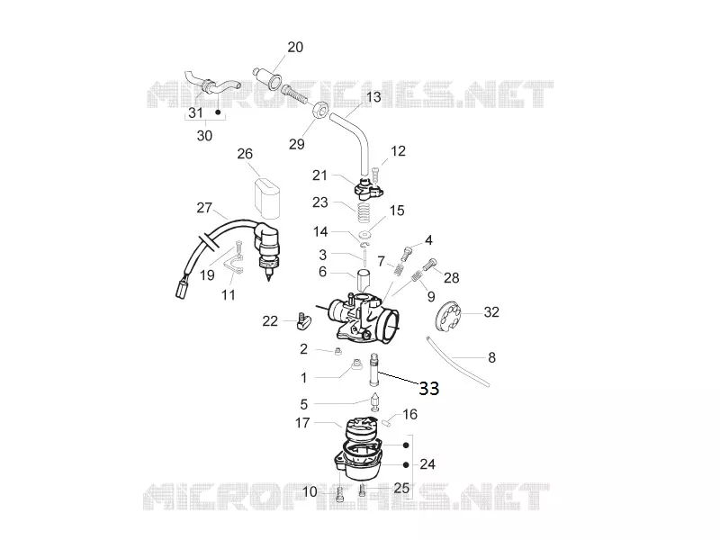 Carburetor's components