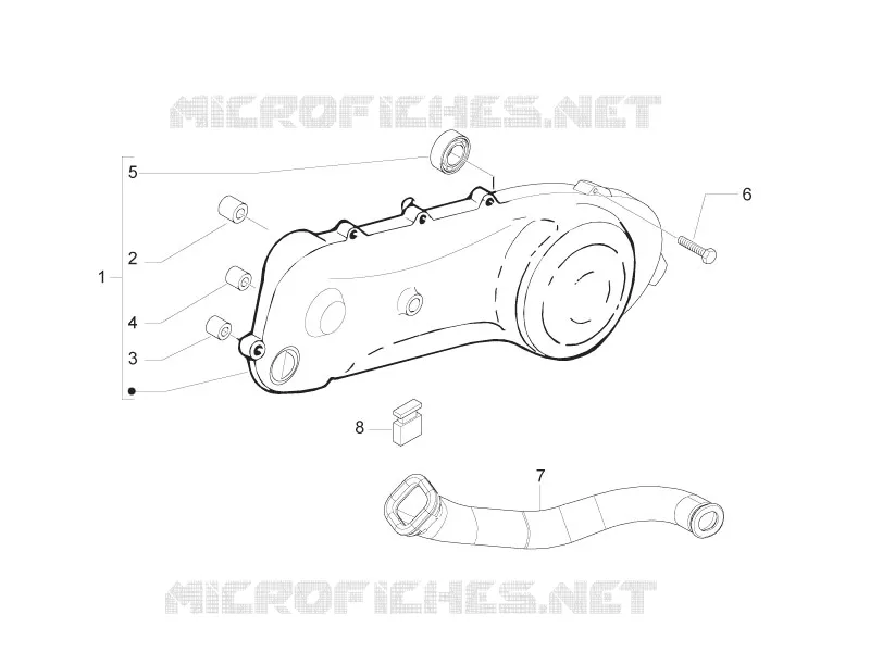 Crankcase cover - Crankcase cooling