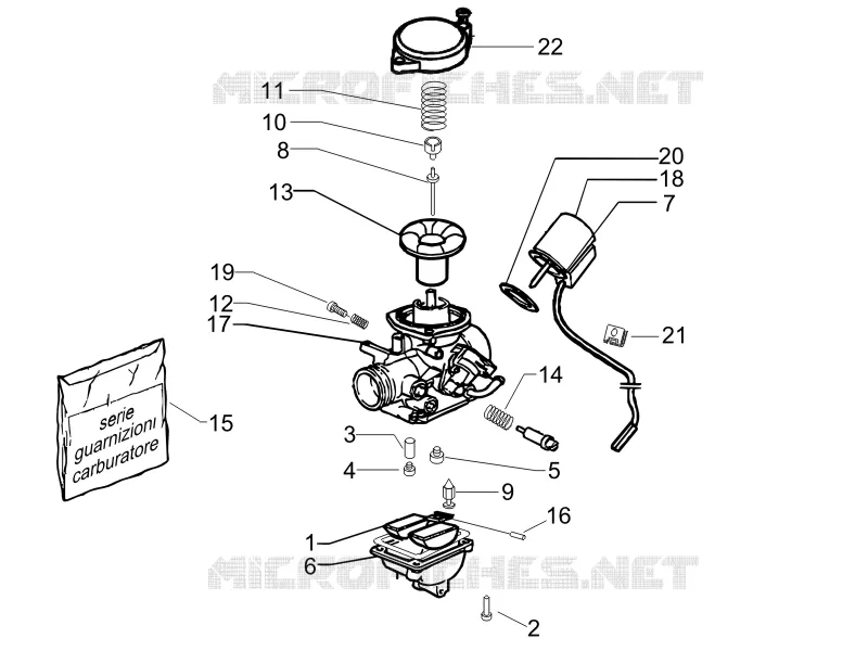 Carburetor's components