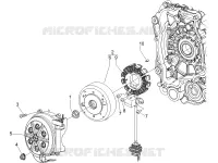 Flywheel magneto
