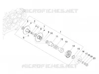 Driven pulley