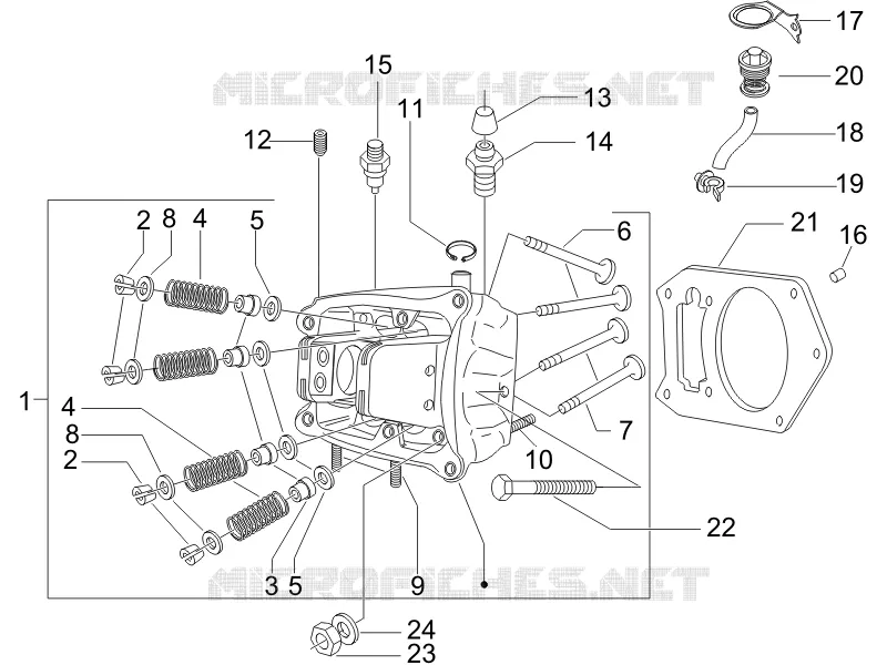 Head unit - Valve