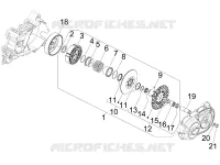 Driven pulley