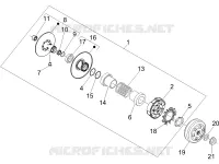 Driven pulley