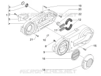Crankcase cover - Crankcase cooling