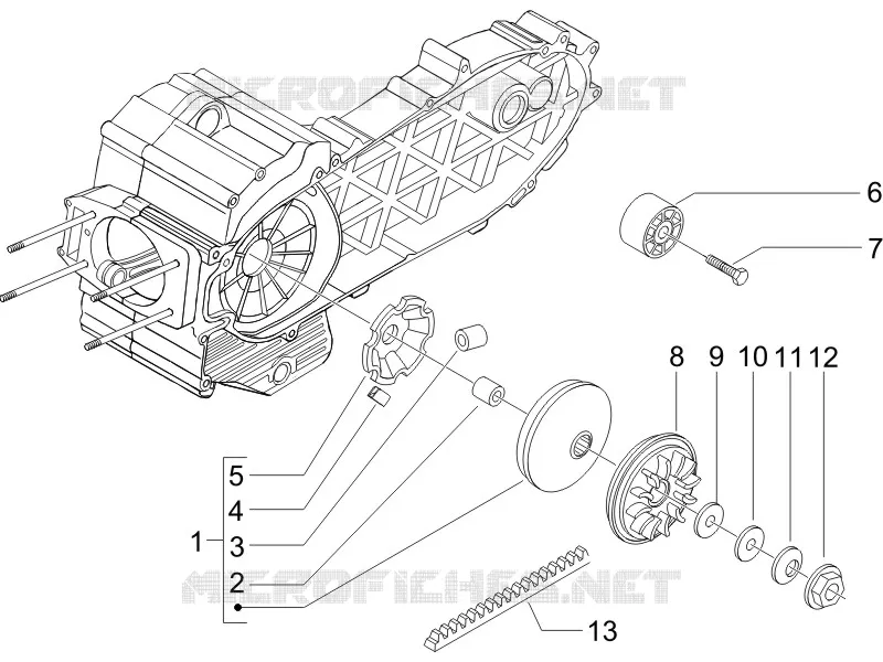 Driving pulley