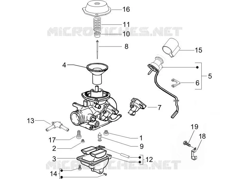 Carburetor's components