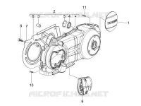 Crankcase cover - Crankcase cooling