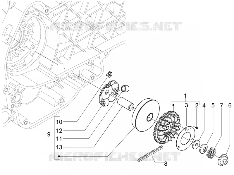 Driving pulley
