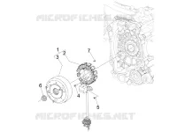 Flywheel magneto