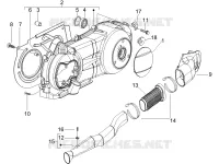 Crankcase cover - Crankcase cooling