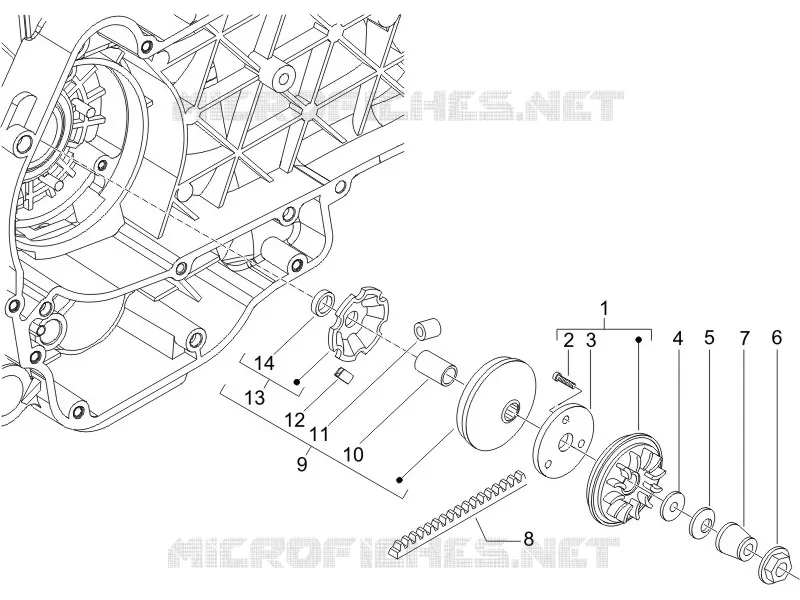 Driving pulley