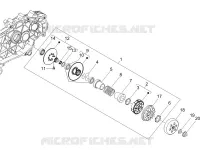 Driven pulley