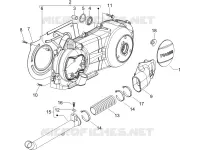 Crankcase cover - Crankcase cooling