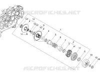 Driven pulley