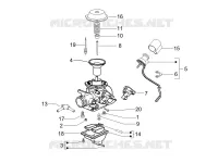 Carburetor's components