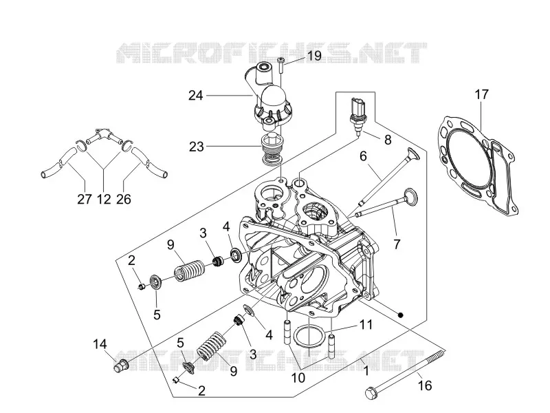 Head unit - Valve