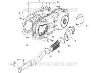 Crankcase cover - Crankcase cooling