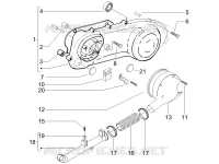 Crankcase cover - Crankcase cooling