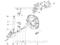 Throttle body - Injector - Union pipe