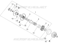 Driven pulley