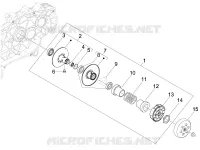 Driven pulley