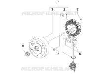 Flywheel magneto