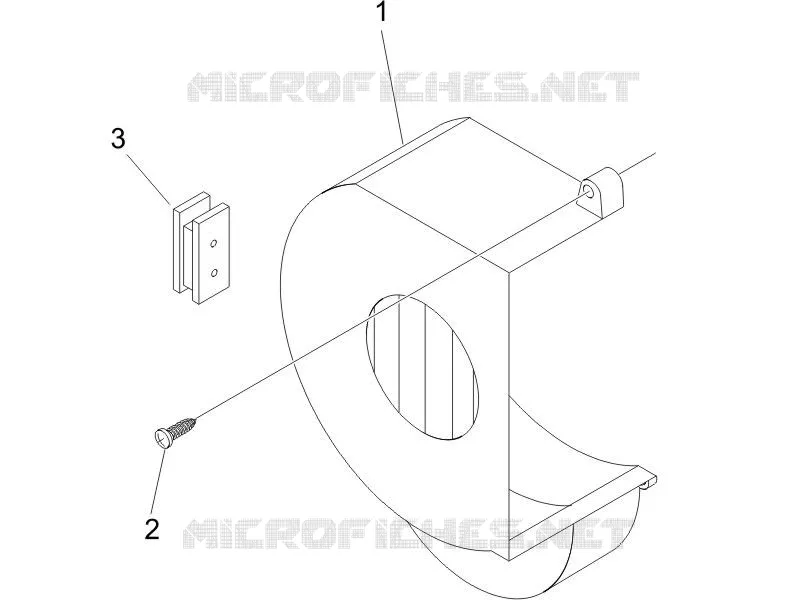 Flywheel magneto cover - Oil filter