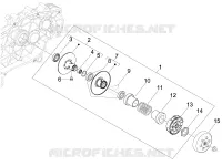 Driven pulley