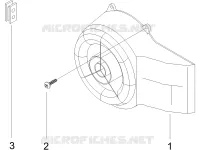 Flywheel magneto cover - Oil filter