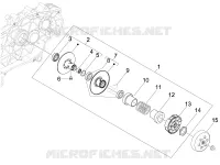 Driven pulley