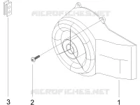 Flywheel magneto cover - Oil filter