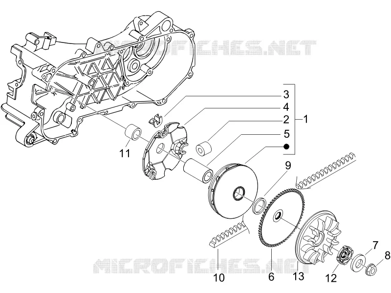 Driving pulley