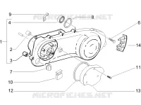 Crankcase cover - Crankcase cooling