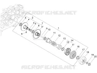 Driven pulley