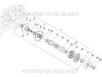 Driven pulley