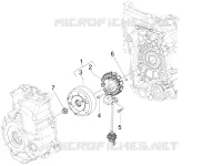 Flywheel magneto