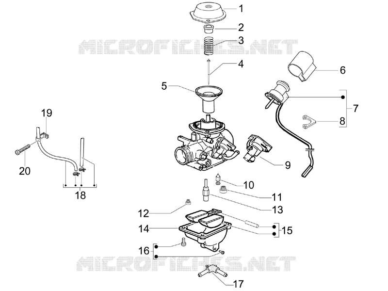 Carburetor's components