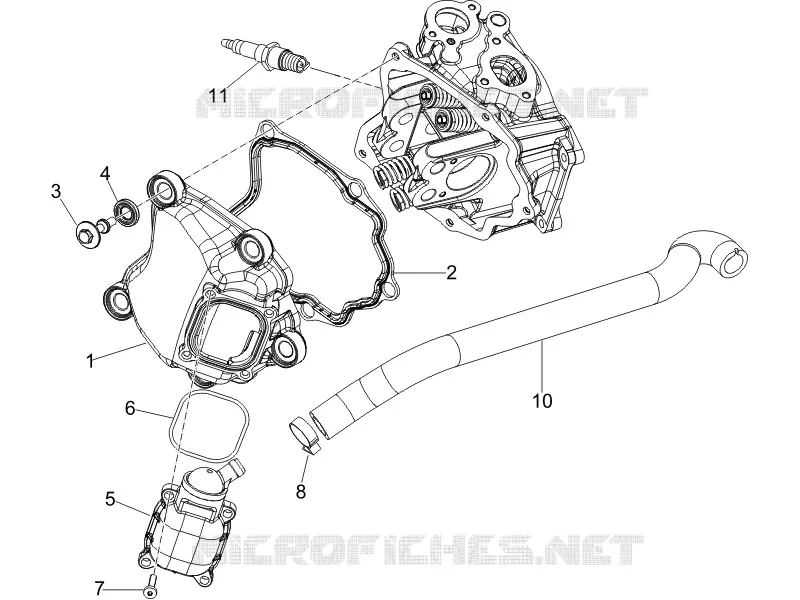 Cylinder head cover