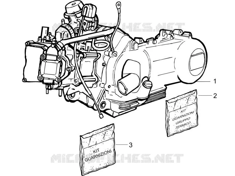 Engine, assembly