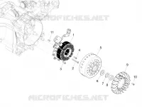 Flywheel magneto