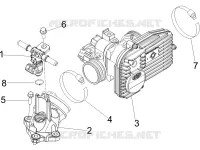 Throttle body - Injector - Union pipe