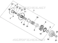 Driven pulley