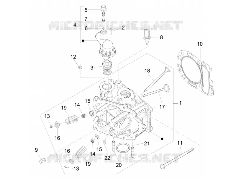 Head unit - Valve