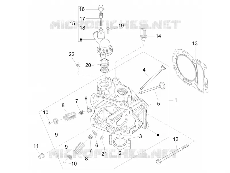 Head unit - Valve