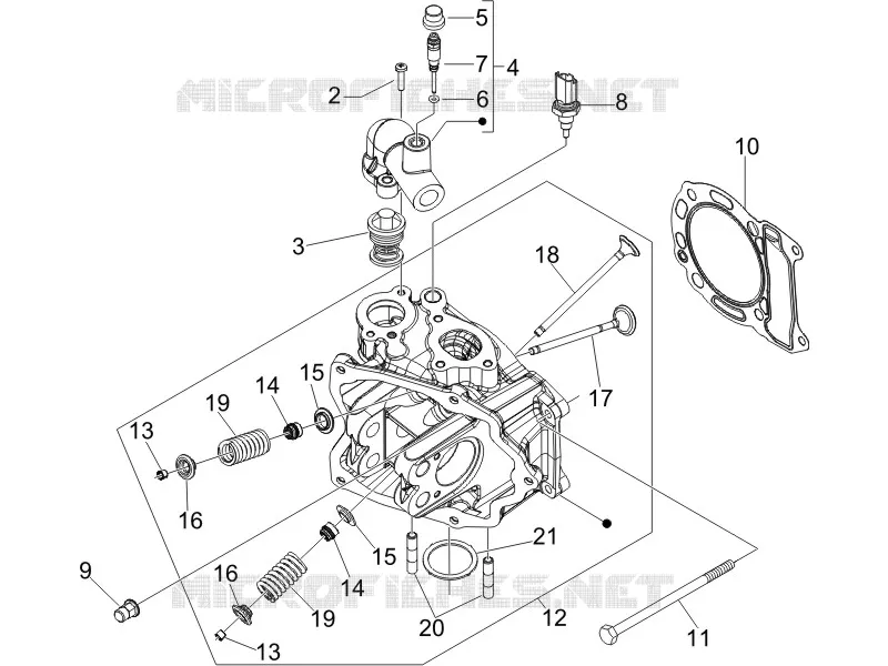 Head unit - Valve