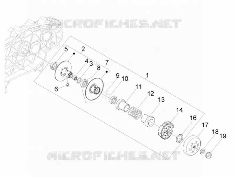 Driven pulley