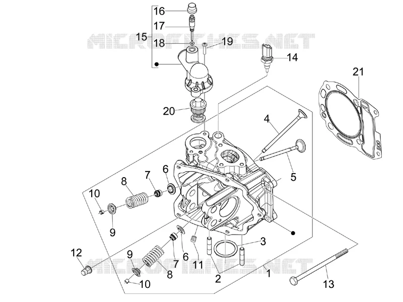 Head unit - Valve