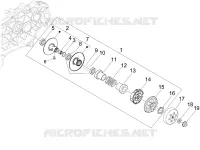 Driven pulley