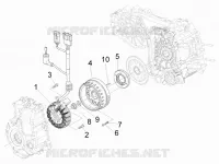 Flywheel magneto